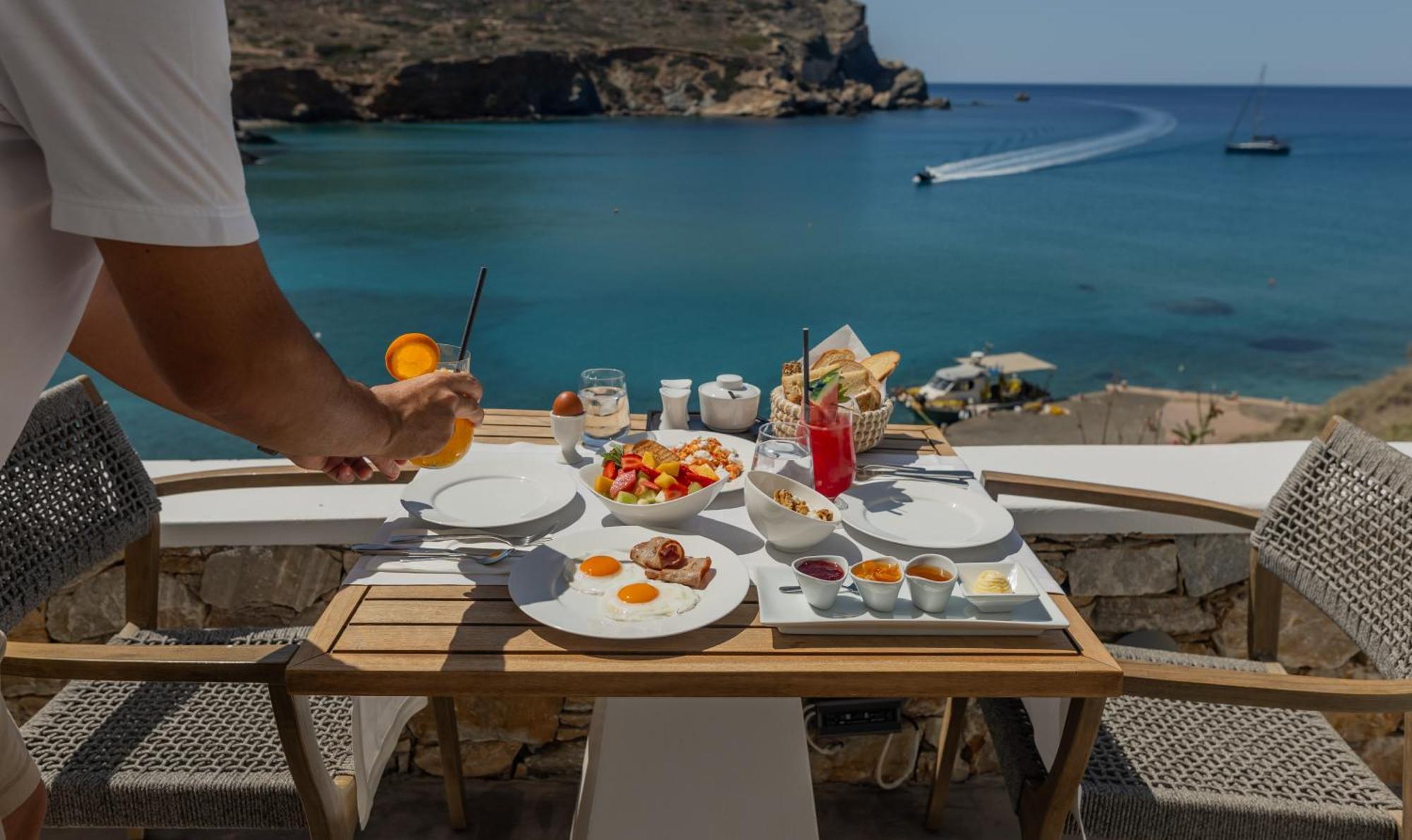 Blue Sand Boutique Hotel & Suites Agali Buitenkant foto